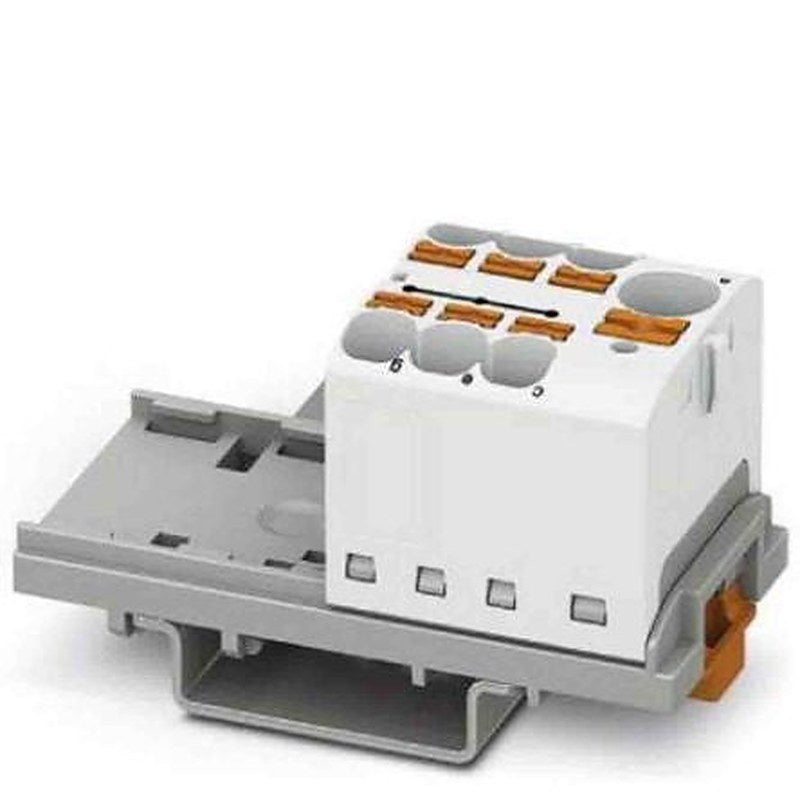 Phoenix Contact Distribution Block, 7 Way, 450V, 32A, White