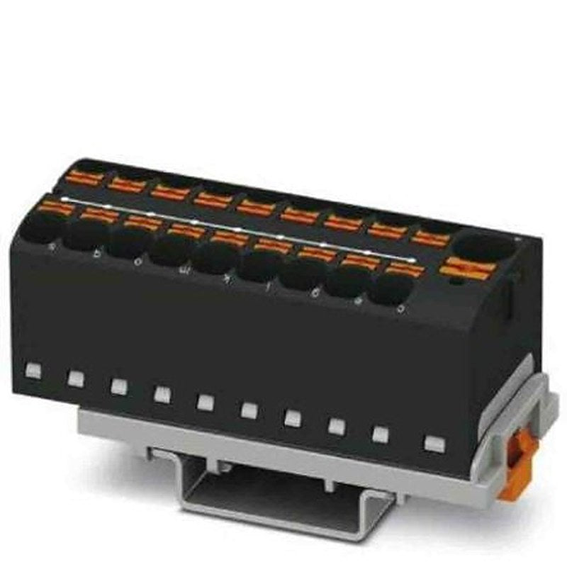 Phoenix Contact Distribution Block, 19 Way, 800V, 32A, Black