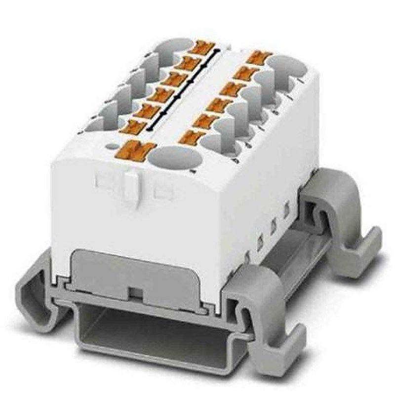 Phoenix Contact Distribution Block, 13 Way, 800V, 32A, White