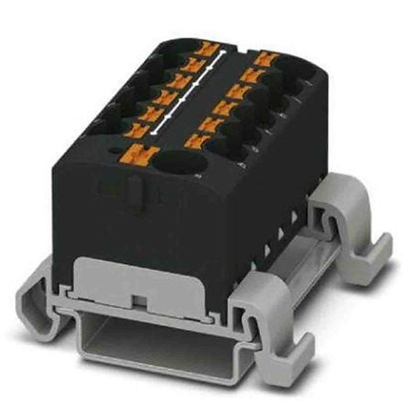 Phoenix Contact Distribution Block, 13 Way, 800V, 32A, Black