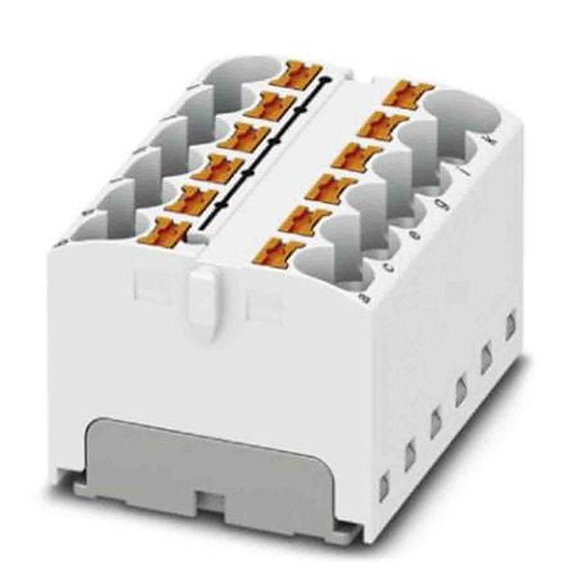 Phoenix Contact Distribution Block, 12 Way, 450V, 32A, White