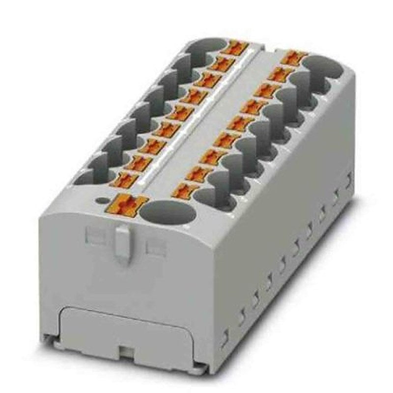 Phoenix Contact Distribution Block, 19 Way, 450V, 32A, Grey