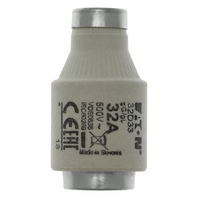 Eaton 32A D3 Bottle Fuse, 500V