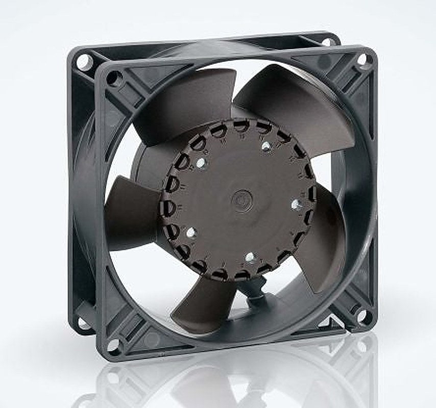 ebm-papst 3300 N - S-Panther Series Axial Fan, 12V dc, 80 m³/h, 2 W, 0.12 A Max, IP20 92 mm 32mm 32 mm