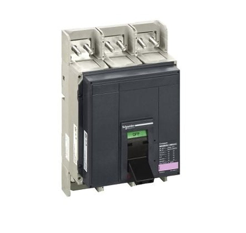 Schneider Electric, ComPacT NS Molded Case Circuit Breaker 3-Pole 1kA, Breaking Capacity 70 kA, Fixed