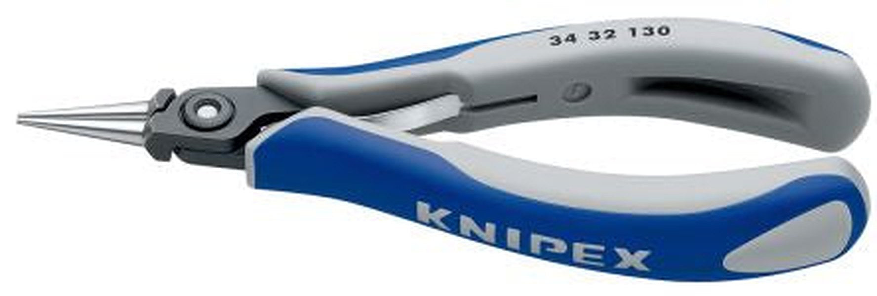Knipex 34 32 1-Piece Round Nose Plier, 133mm Overall External, 24mm Jaw