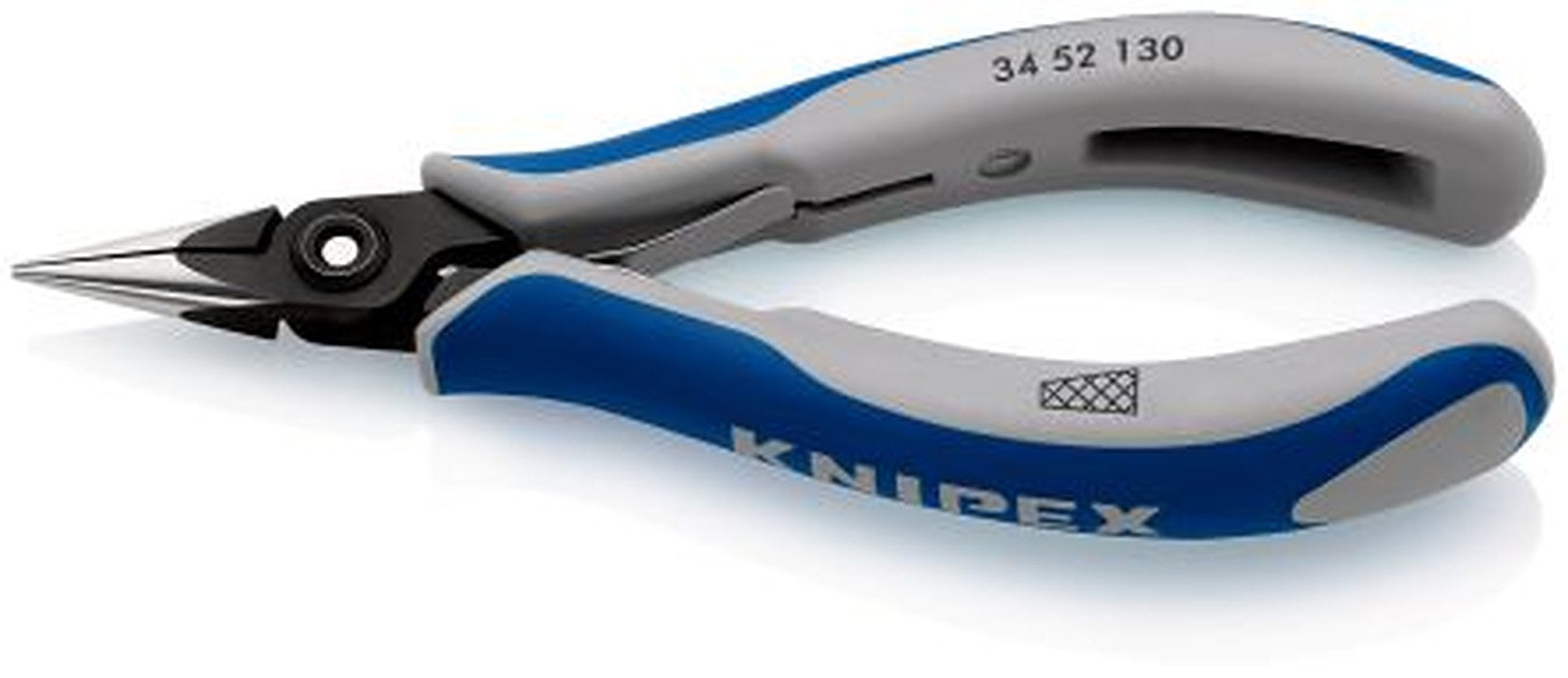 Knipex 34 52 1-Piece Round Nose Plier Round, 137mm Overall, 23mm Jaw