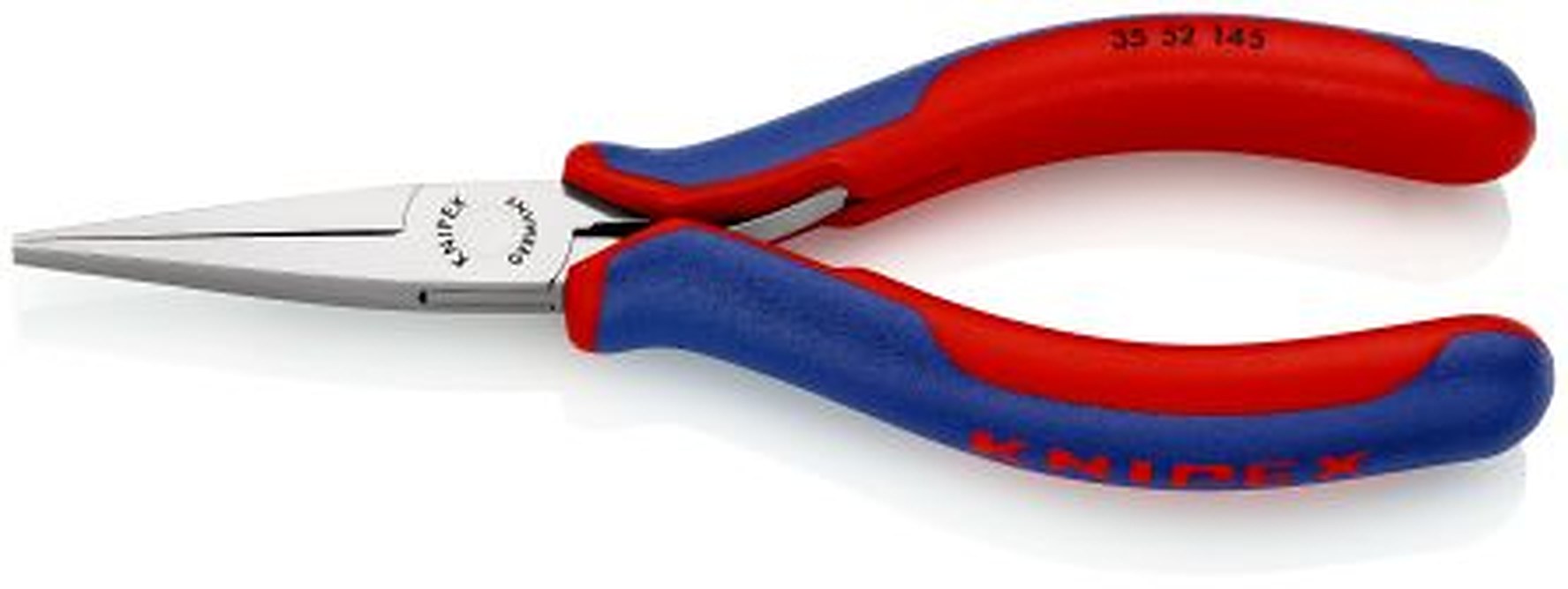 Knipex 35 52 1-Piece Long Nose Plier, 145mm Overall, 40mm Jaw