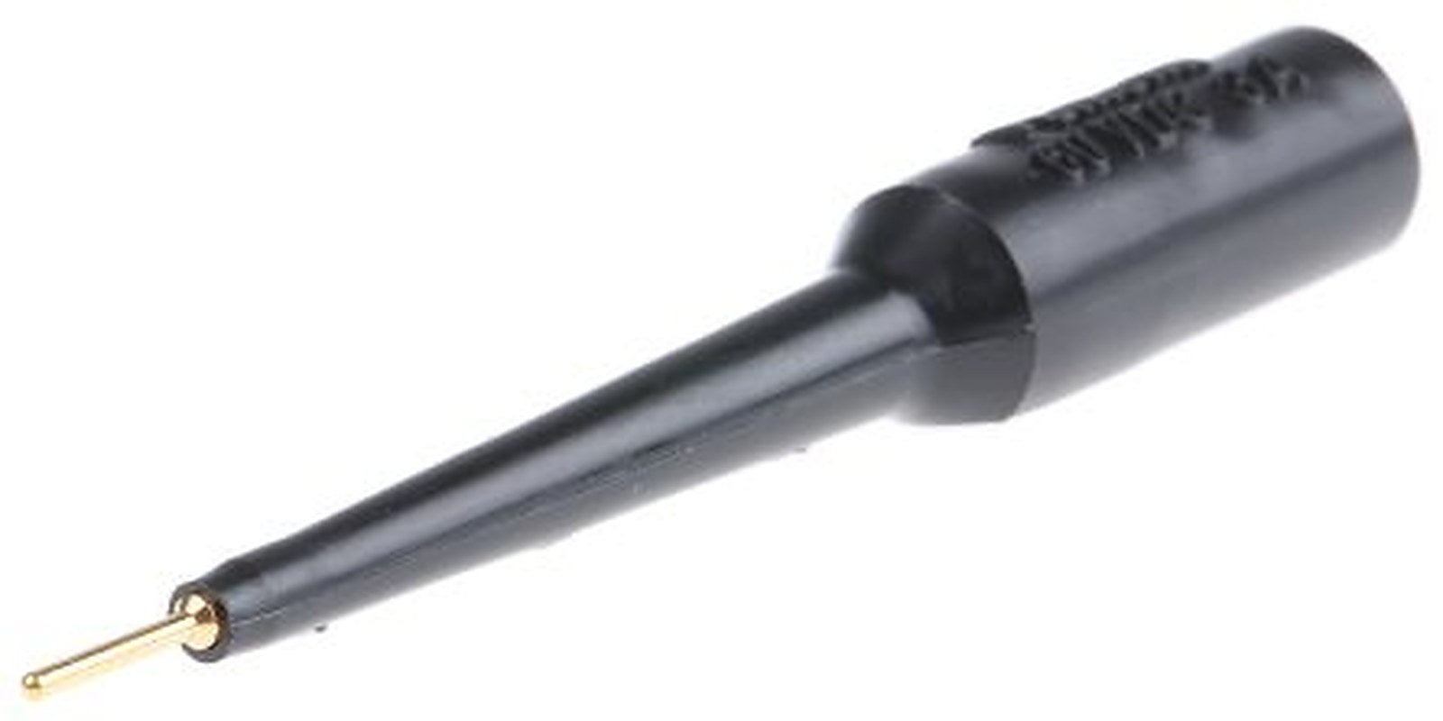 Fluke Black Test Connector Adapter With Brass contacts and Gold Plated