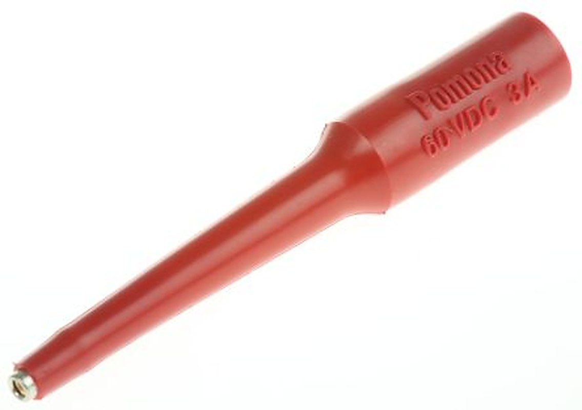 Fluke Red Test Connector Adapter With Copper, Brass contacts and Gold, Nickel Plated
