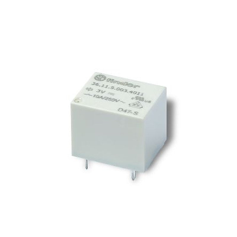 Finder PCB Relay, 6V dc Coil, 10A Switching Current, SPDT