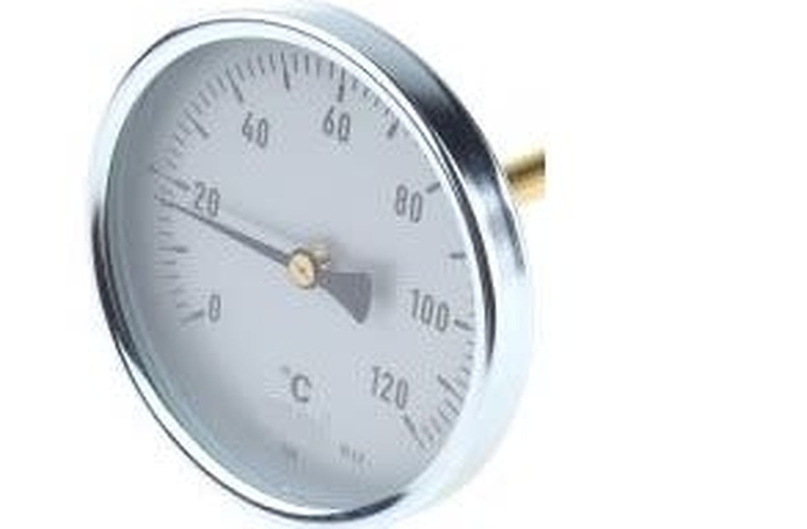 WIKA Dial Thermometer 120 °C, 3723794