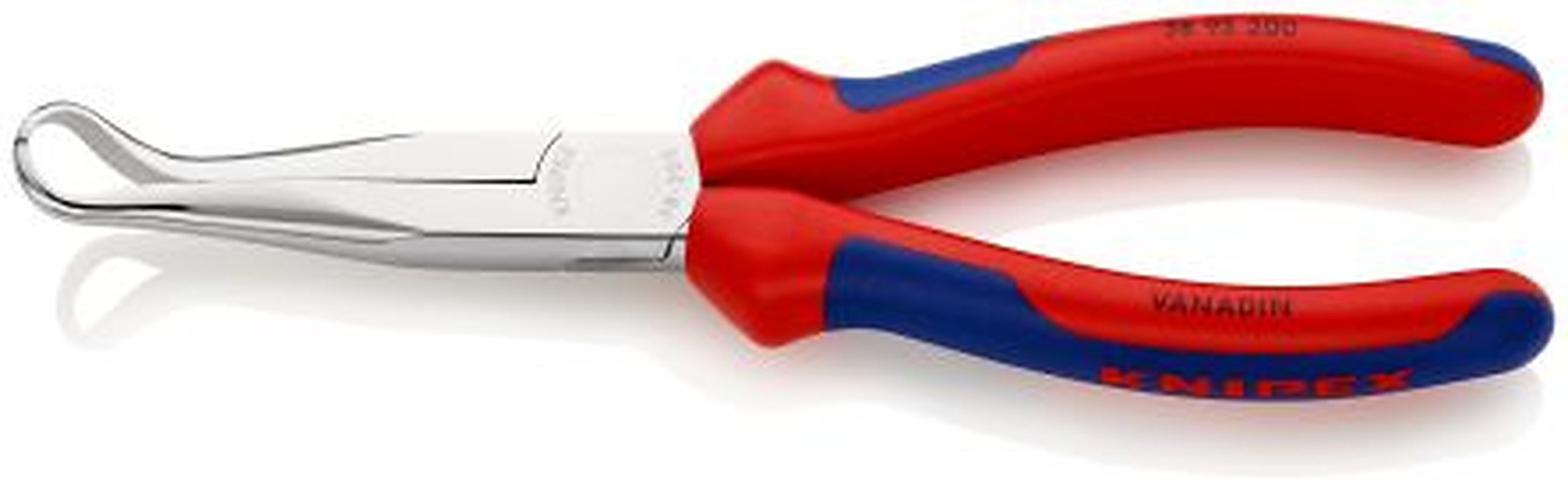 Knipex 38 95 200 1-Piece Plier Bent Nose, 200 mm Overall, 73mm Jaw