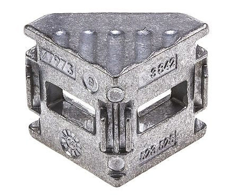Bosch Rexroth M8 Angle Bracket, Connecting Component, Strut Profile 40 mm, Groove Size 10 mm