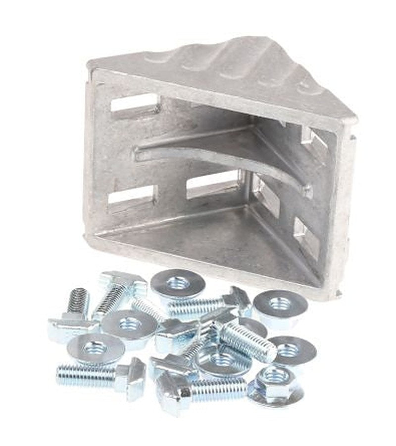Bosch Rexroth M8 Angle Bracket, Connecting Component, Strut Profile 80 mm, Groove Size 10 mm
