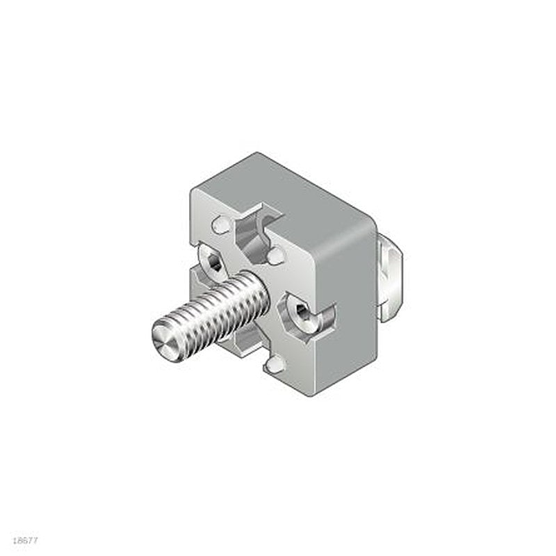 Bosch Rexroth M8 T-Connector, Connecting Component, Strut Profile 8 mm, Groove Size 8 mm
