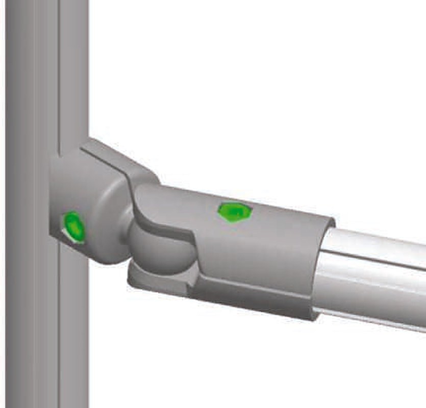 Bosch Rexroth 90° Connector, Connecting Component, Strut Profile 28 mm, Groove Size D28 mm