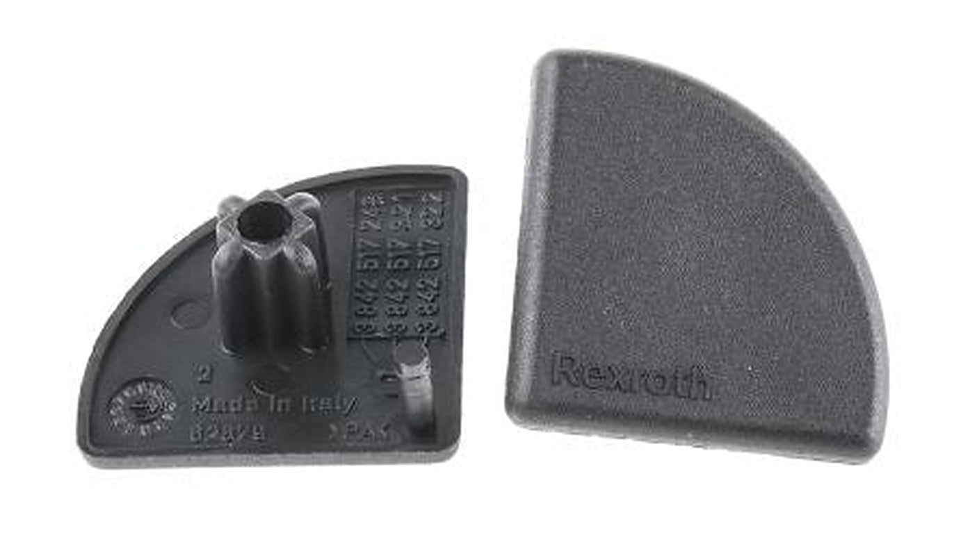 Bosch Rexroth Black Polypropylene 30 mm Strut Profile, 8 mm Groove