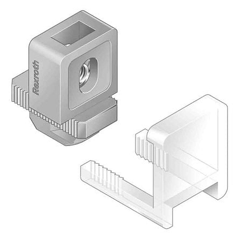 Bosch Rexroth Polypropylene Variofix Block MGE 10 mm Slot