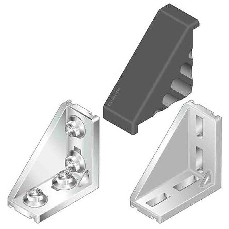 Bosch Rexroth Angular Cover Cap, Connecting Component, Strut Profile 40 mm