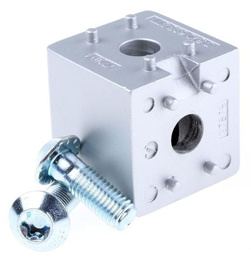 Bosch Rexroth S12 Cube Connector, Connecting Component, Strut Profile 45 mm, Groove Size 10 mm