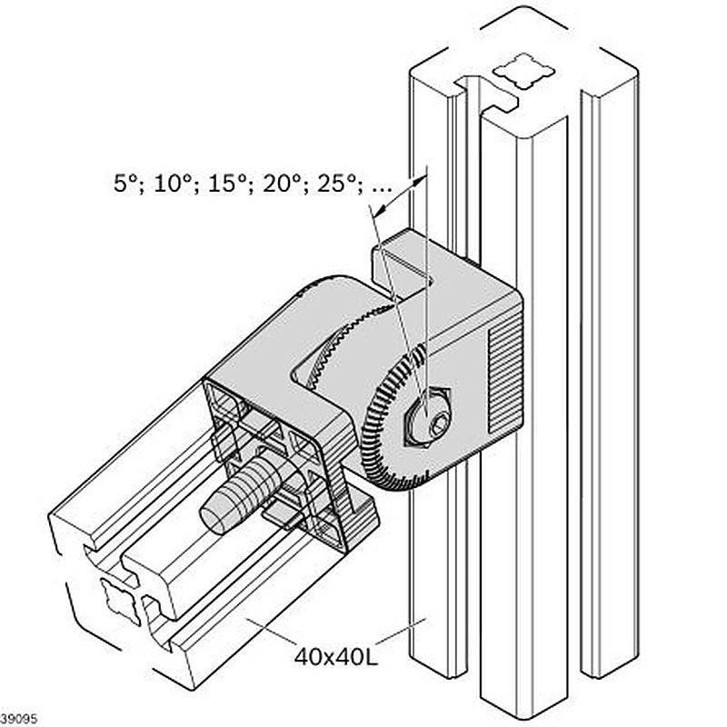 Bosch Rexroth Universal Joint 3842562087, 2, Plain, Bore 10mm, 40mm Length
