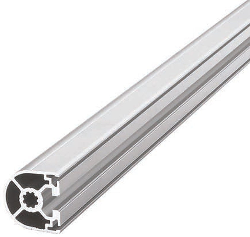 Bosch Rexroth Silver Aluminium Strut Profile 45 x 45 mm 10 mm Groove, 3000 mm Length, Series MGE 13.2