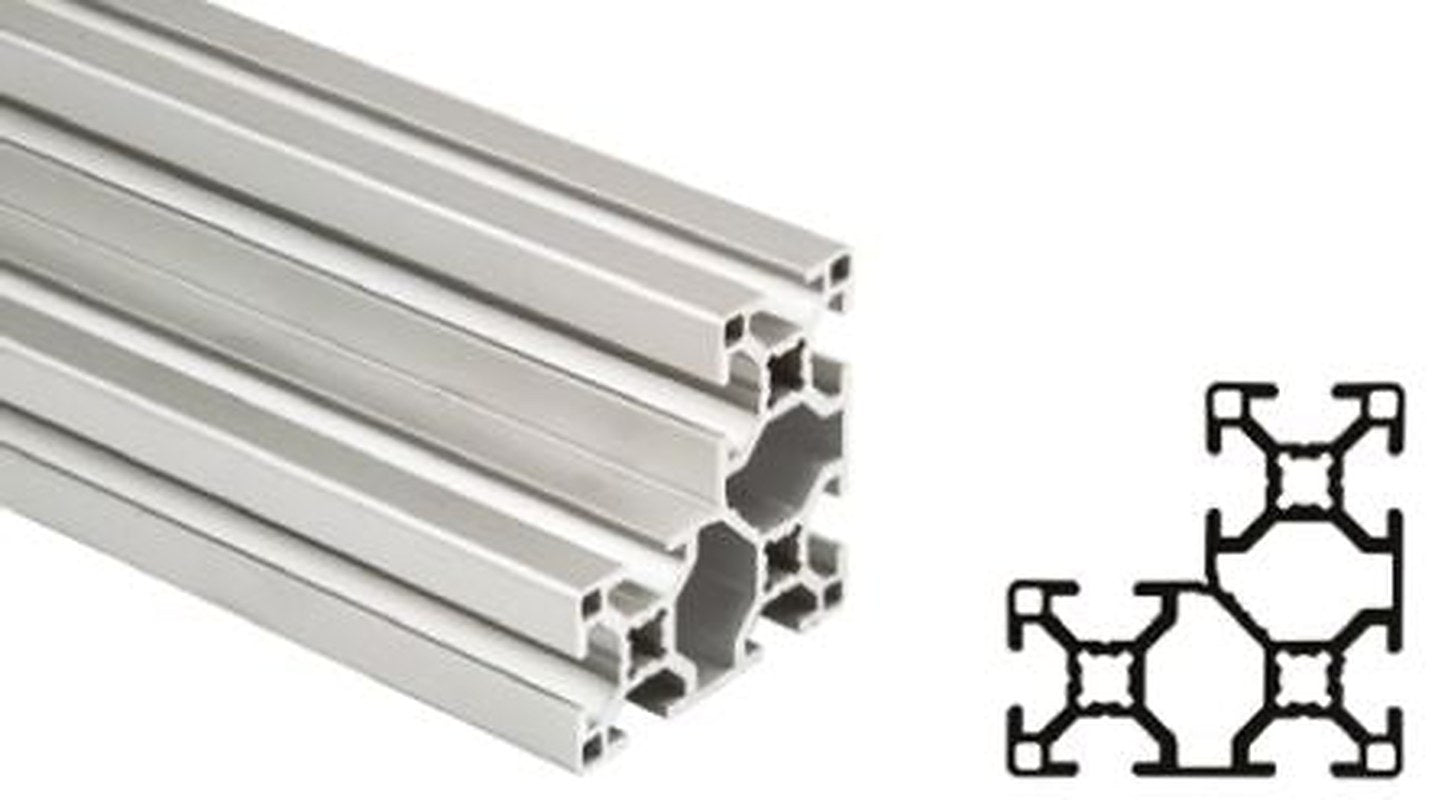 Bosch Rexroth Silver Aluminium Strut Profile 30 x 60 mm 8 mm Groove, 2000 mm Length, Series MGE 13.2