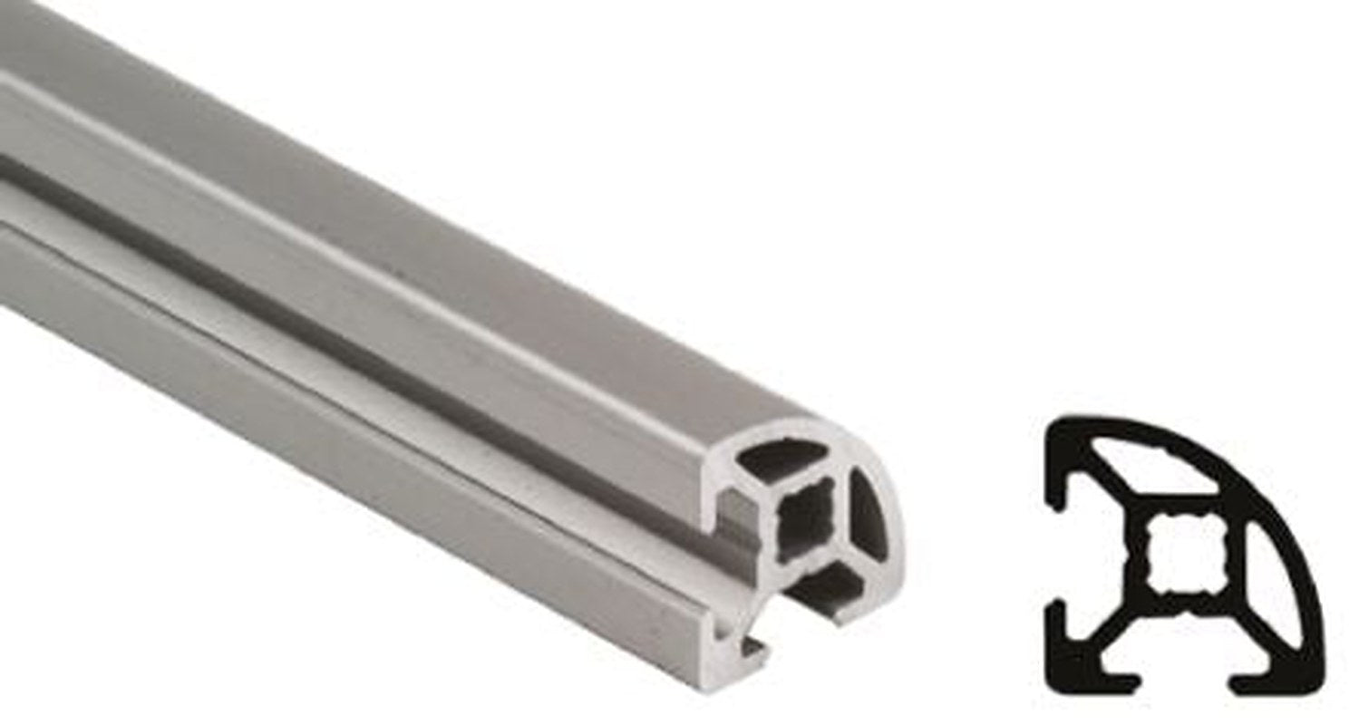 Bosch Rexroth Silver Aluminium Strut Profile 40 x 40 mm 10 mm Groove, 2000 mm Length, Series MGE 13.2
