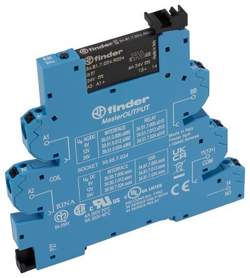 Finder 39 Solid State Interface Relay 400V DIN Rail