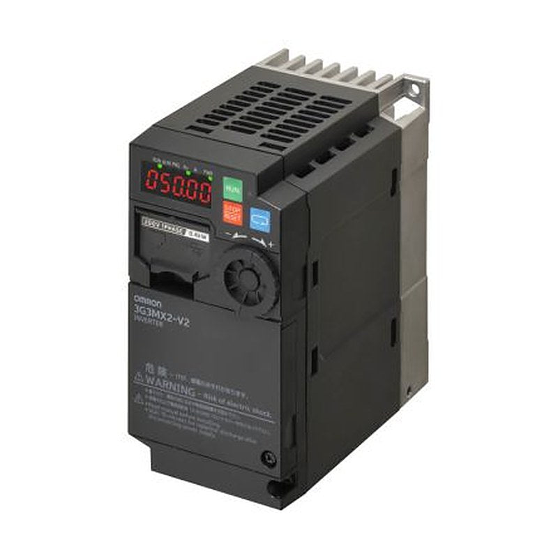 Omron Inverter Drive, 0.4 kW, 1 Phase, 3G3MX2 Series 200V 1.9 A
