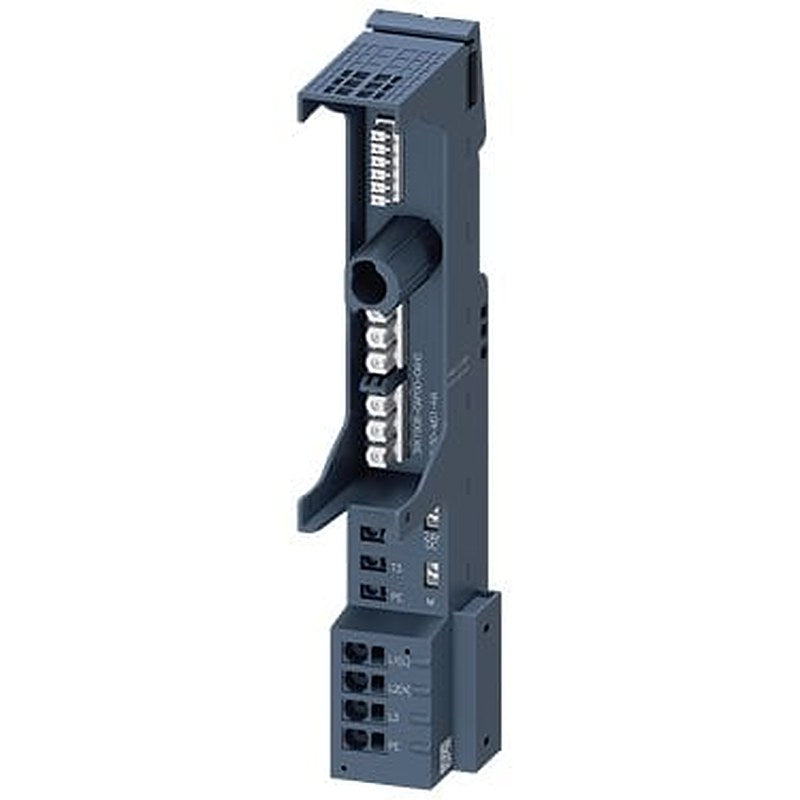 Base unit for ET 200SP motor starter for use in the ET 200SP HA system with infeed 24 V and 500 V including infeed bus cover