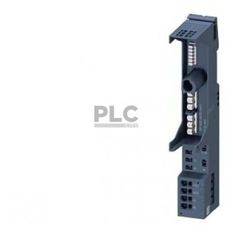 Base unit (BU30-MS5) with F-DI For ET 200SP motor starter With infeed 500 V Incl. infeed bus cover