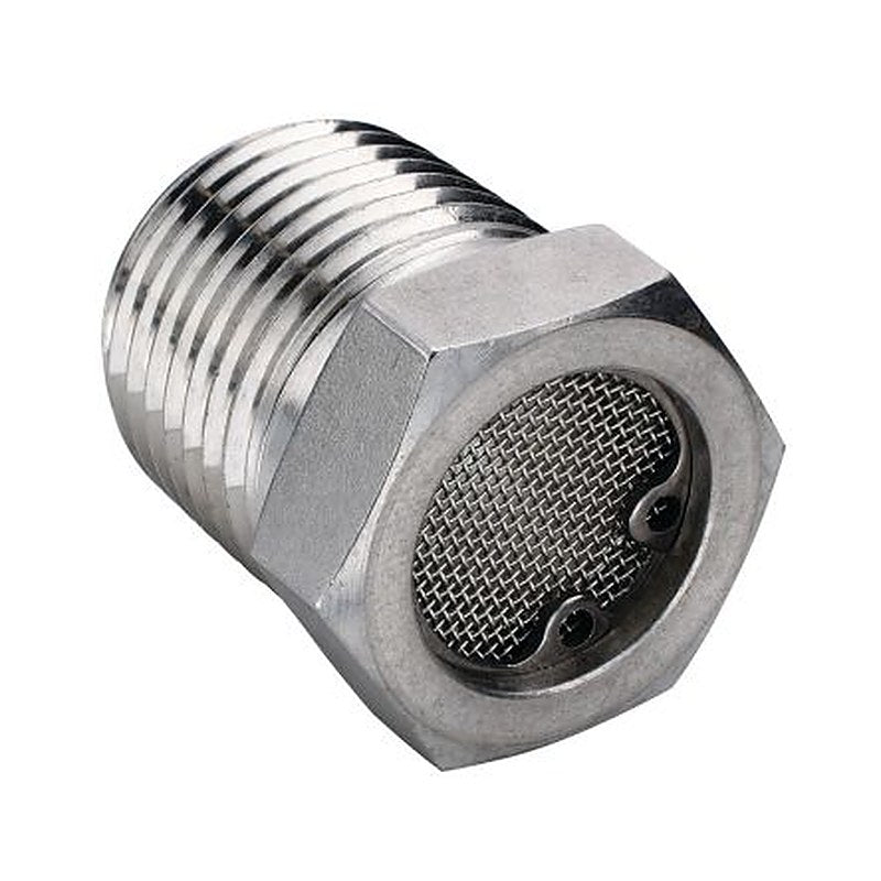 Parker 4 MDF-SS Hydraulic Fitting Male NPT, Stainless Steel, 0.25 in Hose ID