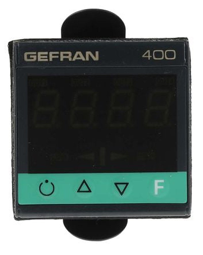 Gefran 400/401 Panel PID Temperature Controller 1 Input, 2 Output Logic/SSR 240V ac On-Off