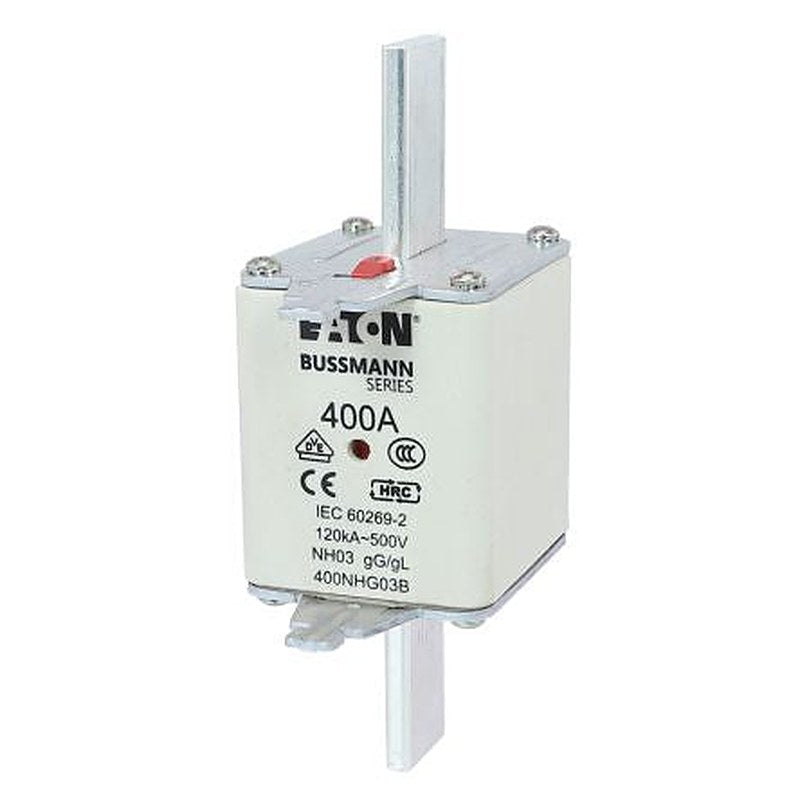 Eaton 400A Centred Tag Fuse NH03 500V ac