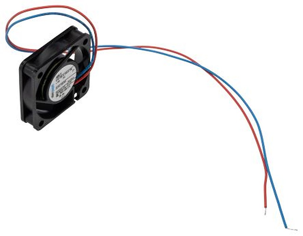 ebm-papst 400 F Series Axial Fan, 5V dc, 8 m³/h, 700 mW, 140 μA Max 40 mm 10mm 10 mm