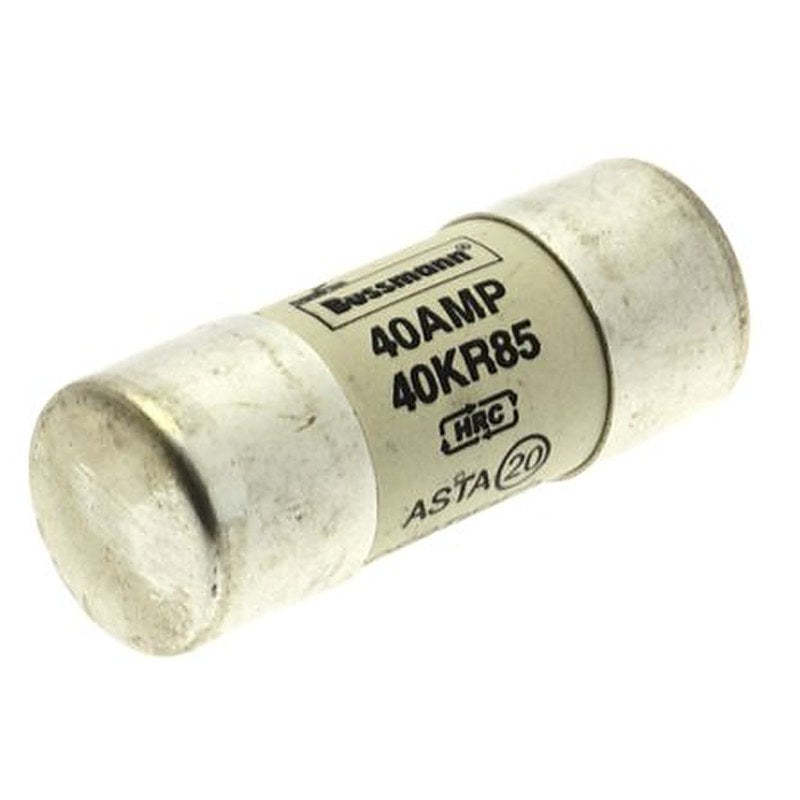 Eaton 40A Ceramic Cartridge Fuse, 23 x 57 mm
