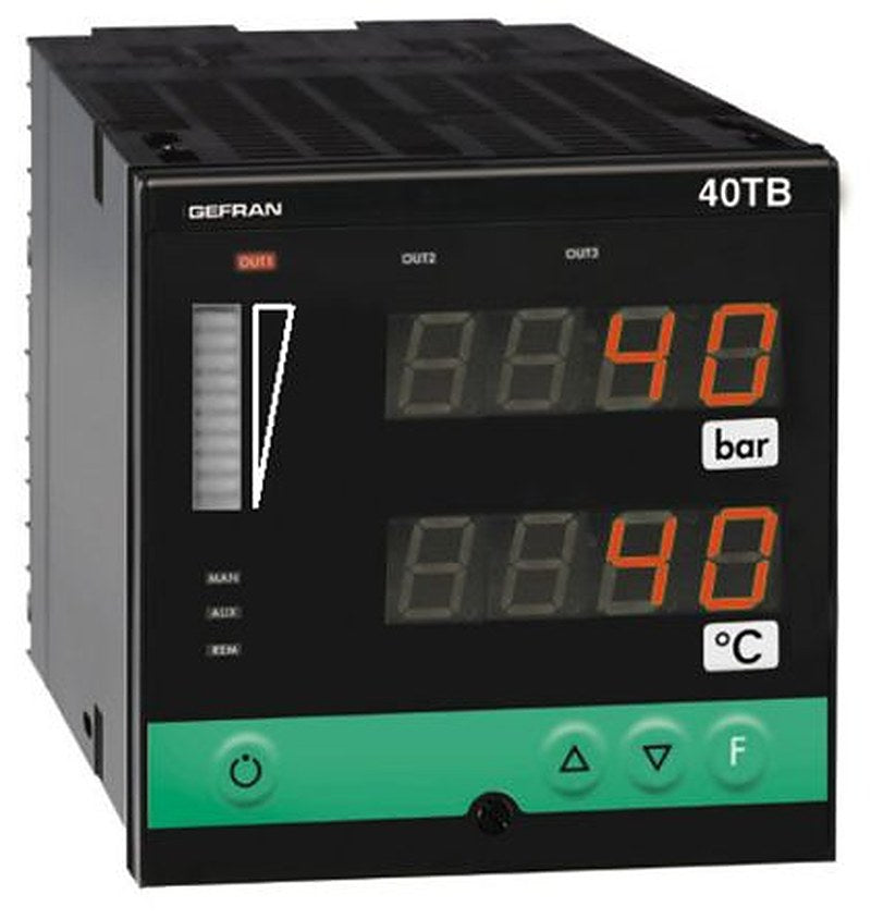 Gefran LED Digital Panel Multifunction Meter for Pressure, Temperature, 92 mm x 92 mm