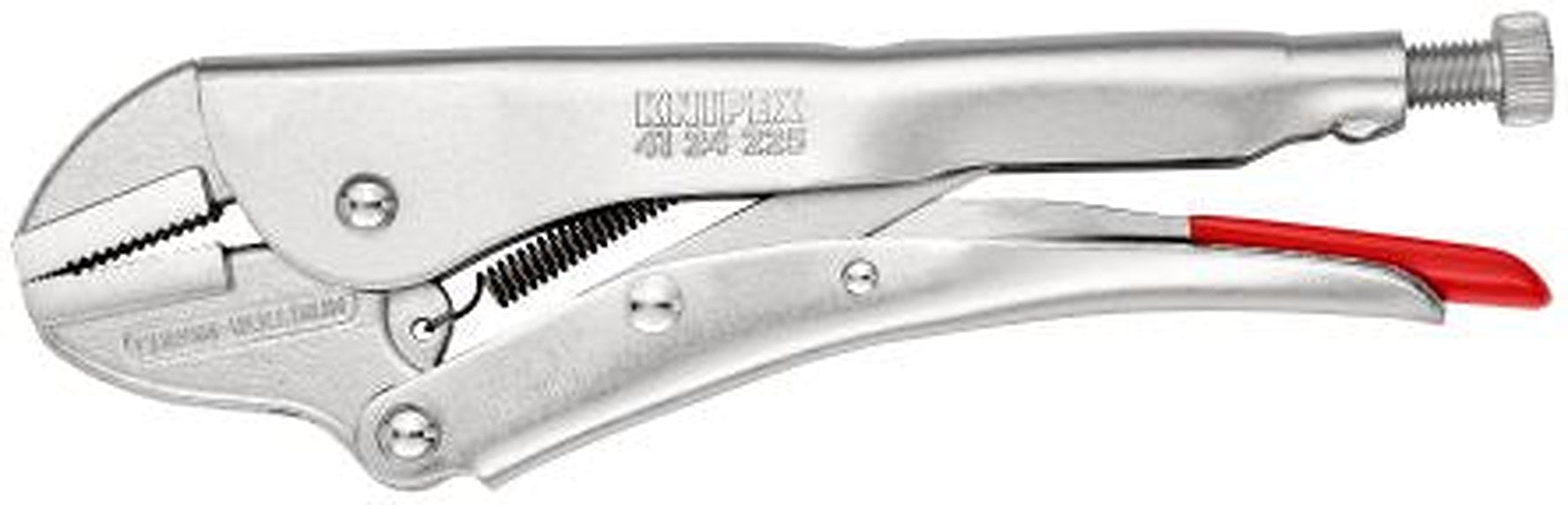 Knipex 41 24 225 1-Piece Gripping Plier, 225 mm Overall
