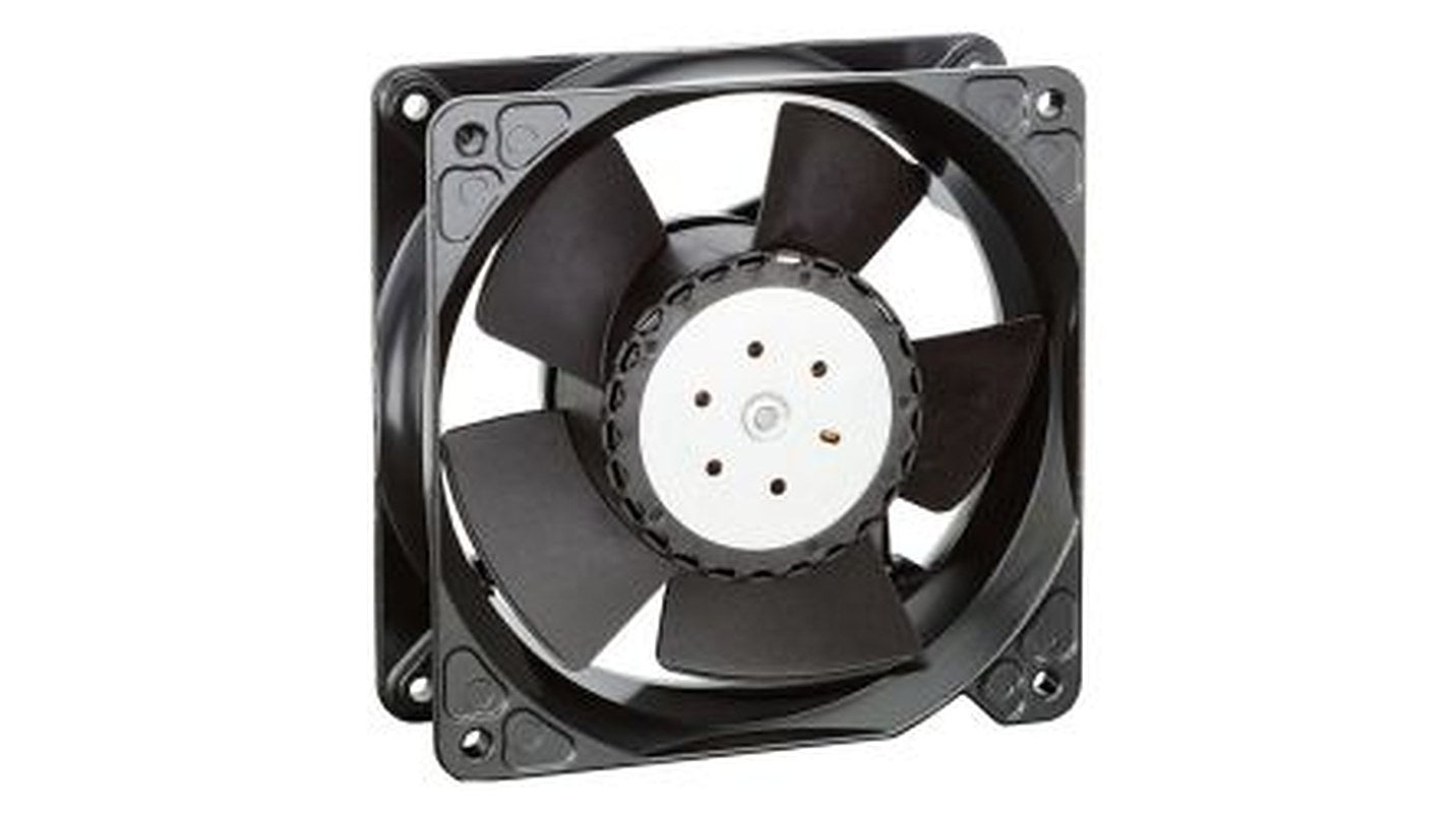 ebm-papst 4100 N Series Axial Fan, 48V dc, 440 m³/h, 62 W, 1.29 mA Max 119 mm 119mm 38 mm