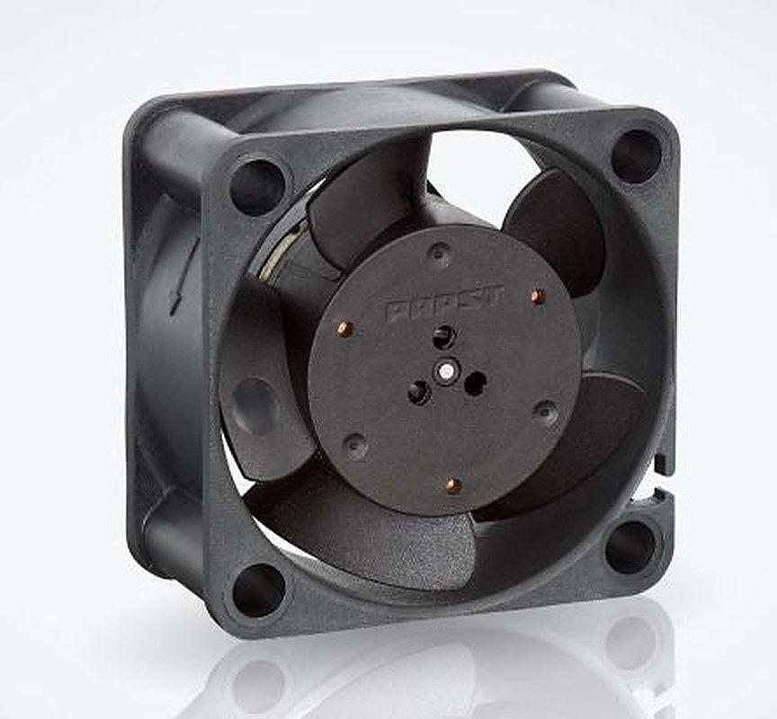 ebm-papst 400 Series Axial Fan, 12V dc, 10 m³/h, 1 W, 70 mA Max, IP20 40 mm 40mm 20 mm