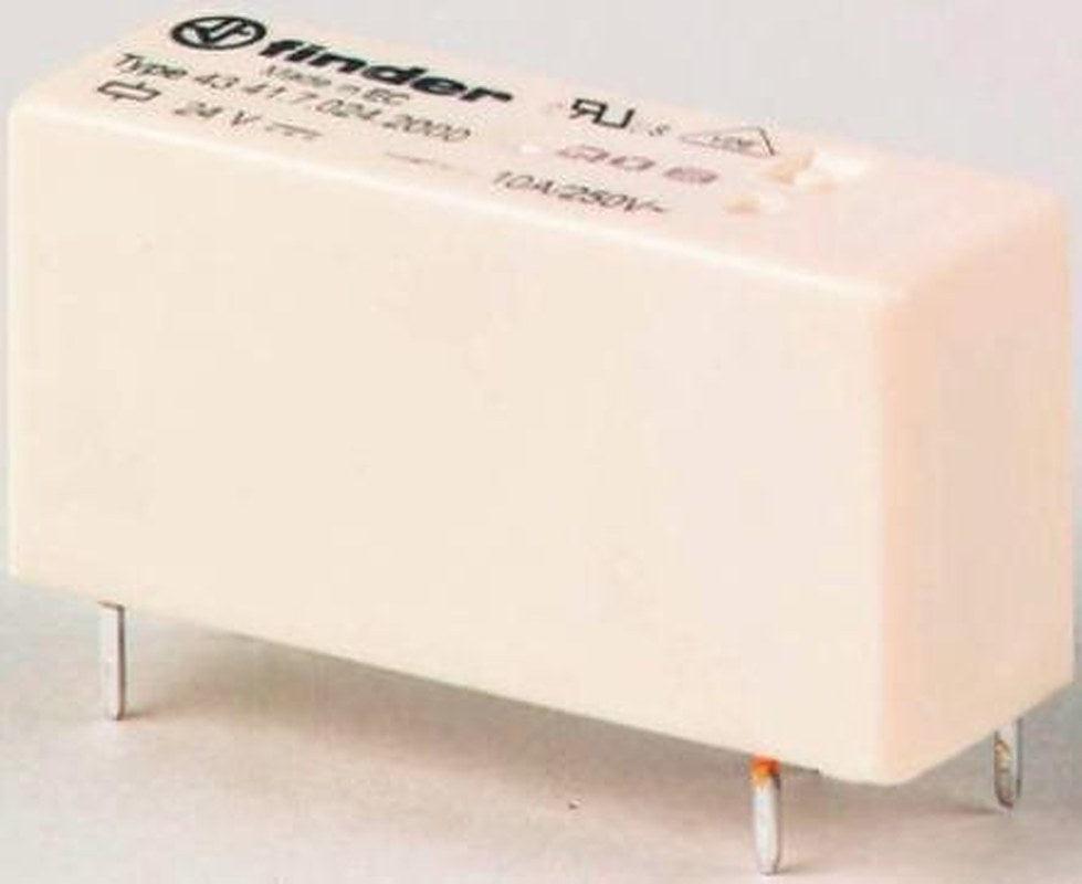 Finder PCB, PCB Power Relay, 6V dc Coil, 10A, SPDT