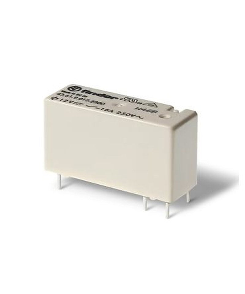Finder PCB Power Relay, 24V dc Coil, 16A Switching Current, SPST