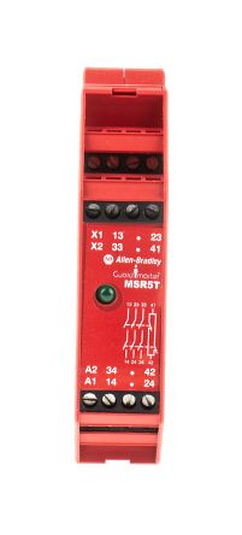 Allen Bradley 440R/MSR5T, 24V ac/dc Safety Relay, 3 Safety Contacts, 1