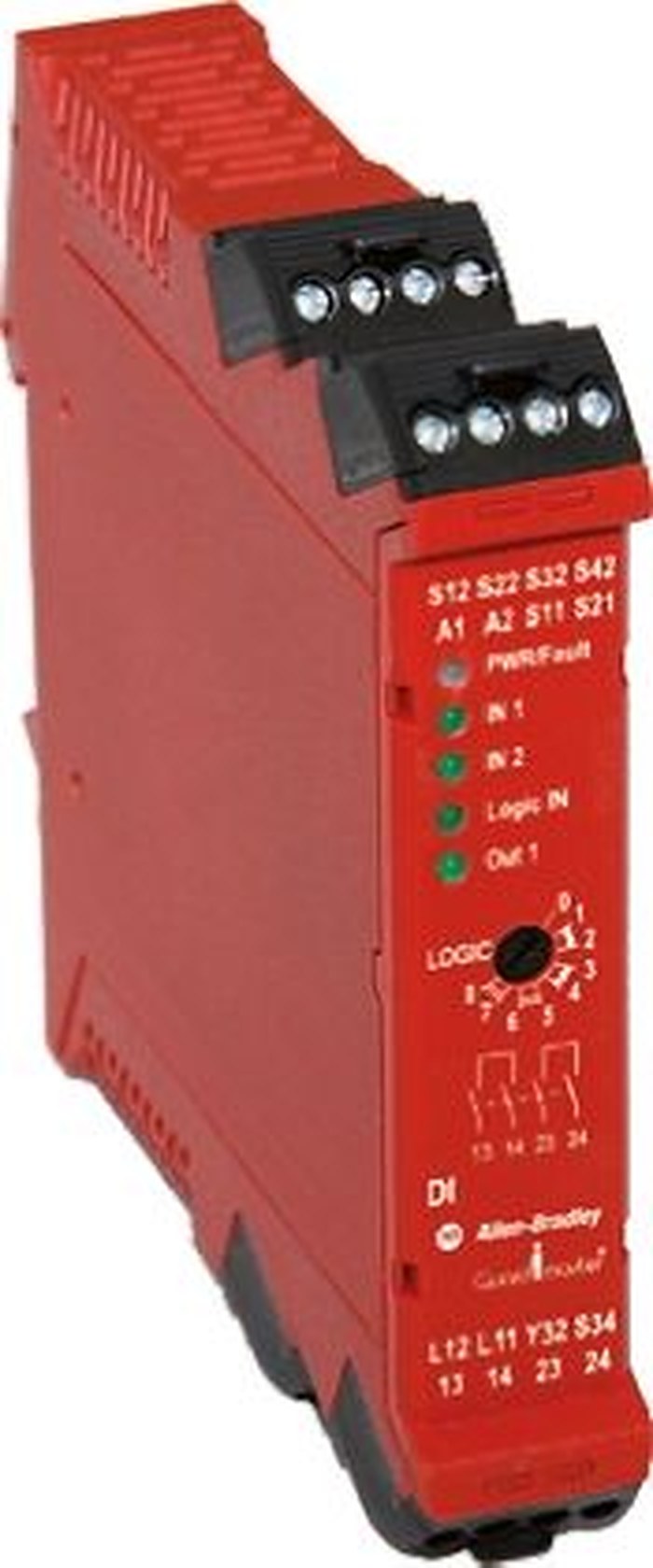 Allen Bradley, 24V dc Safety Relay, 2 Safety Contacts
