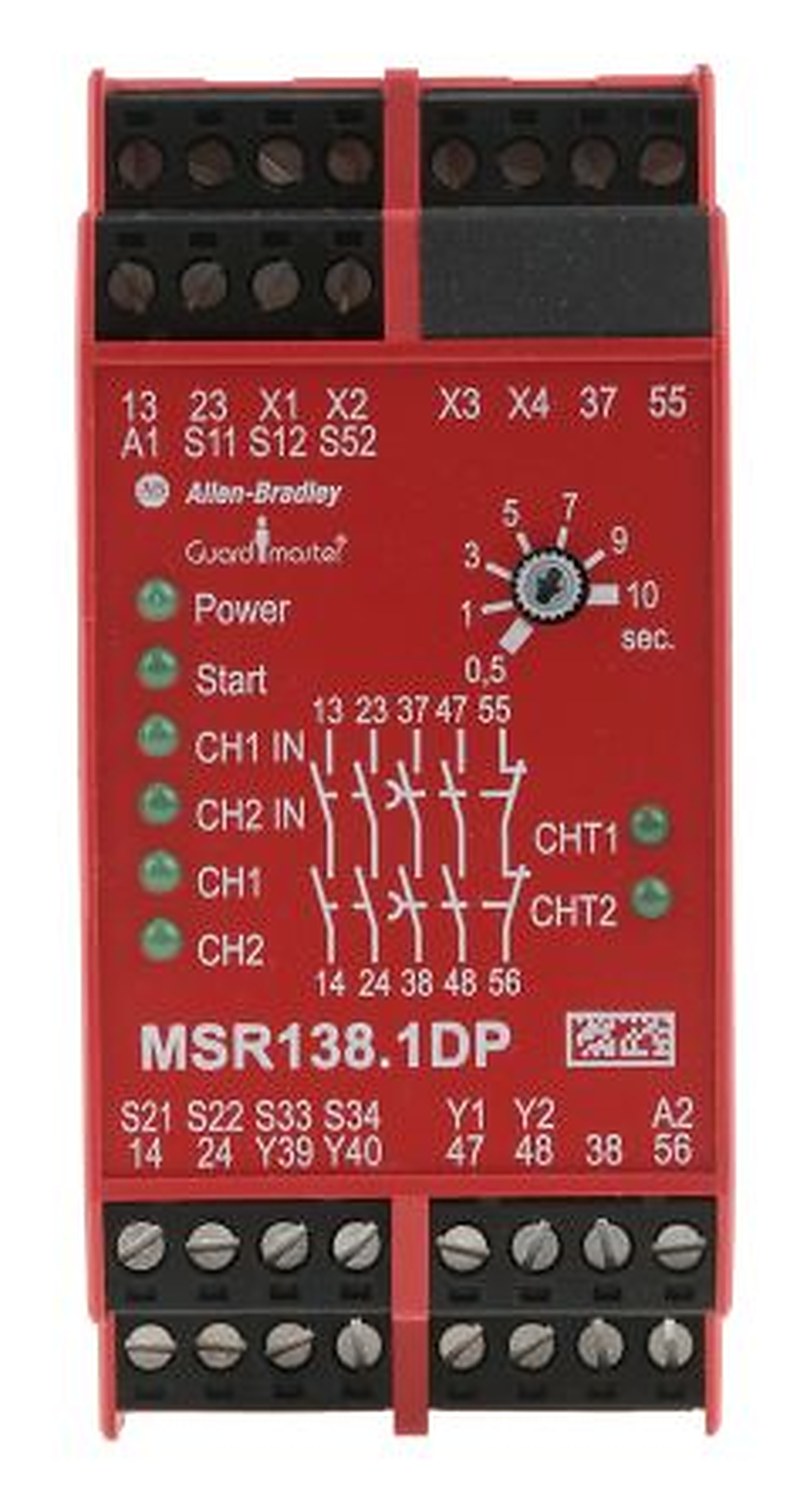 Allen Bradley, 24V ac/dc Safety Relay, 2 Safety Contacts, 1