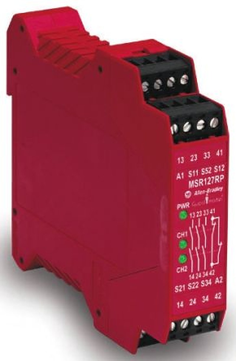 Allen Bradley, 115V ac Safety Relay, 3 Safety Contacts, 1