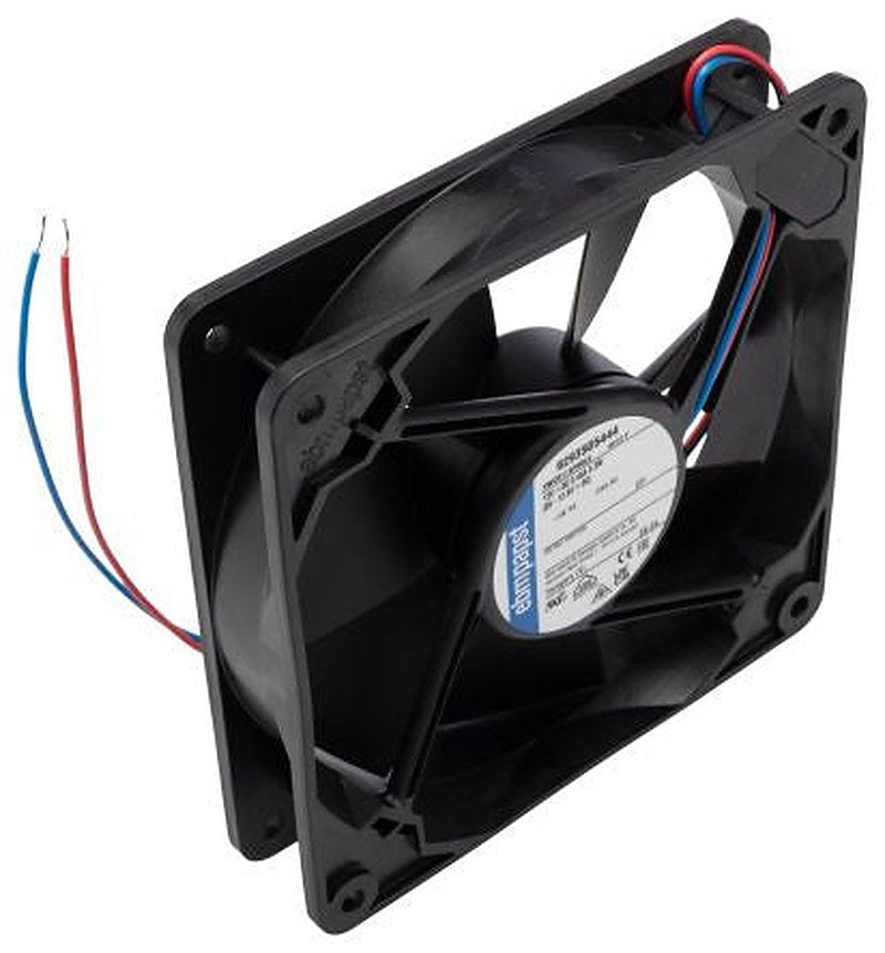 ebm-papst 4400 F Series Axial Fan, 12V dc, 170 m³/h, 5.3 W, 440 mA Max 119 mm 25mm 25 mm