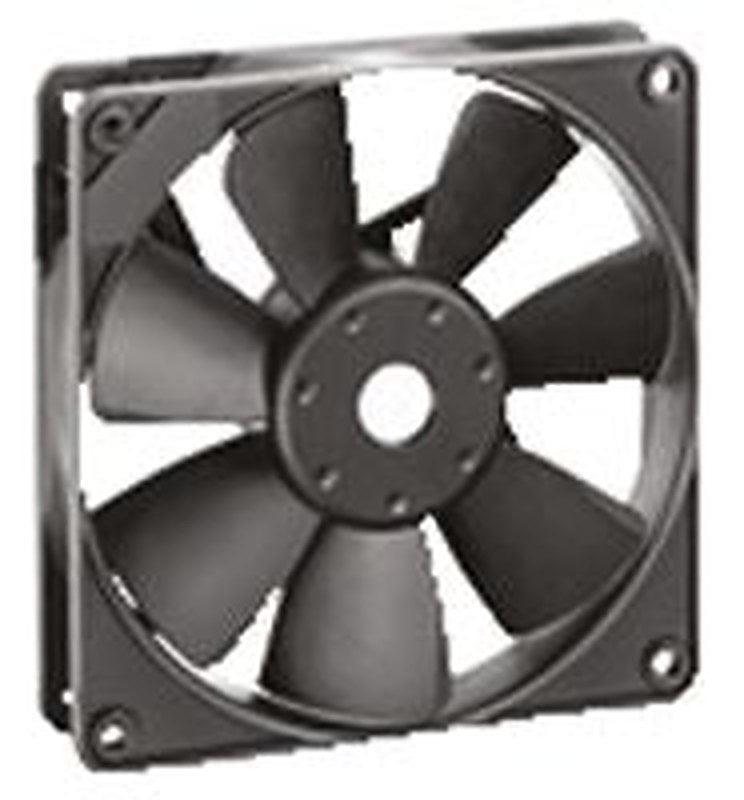 ebm-papst 4400 F Series Axial Fan, 12V dc, 114 m³/h, 2 W 119 mm 25.4mm 25.4 mm